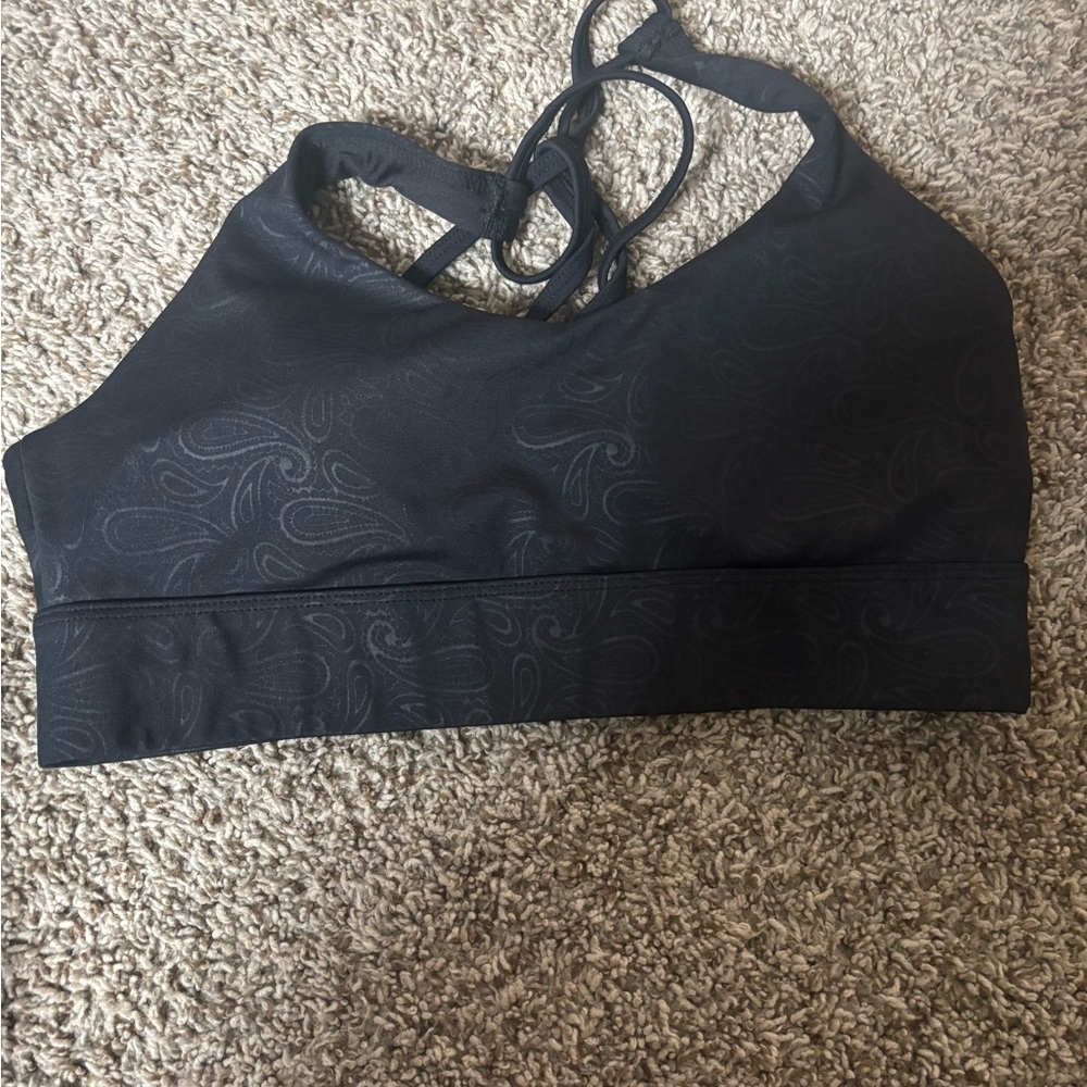 Black Halter Bralette
